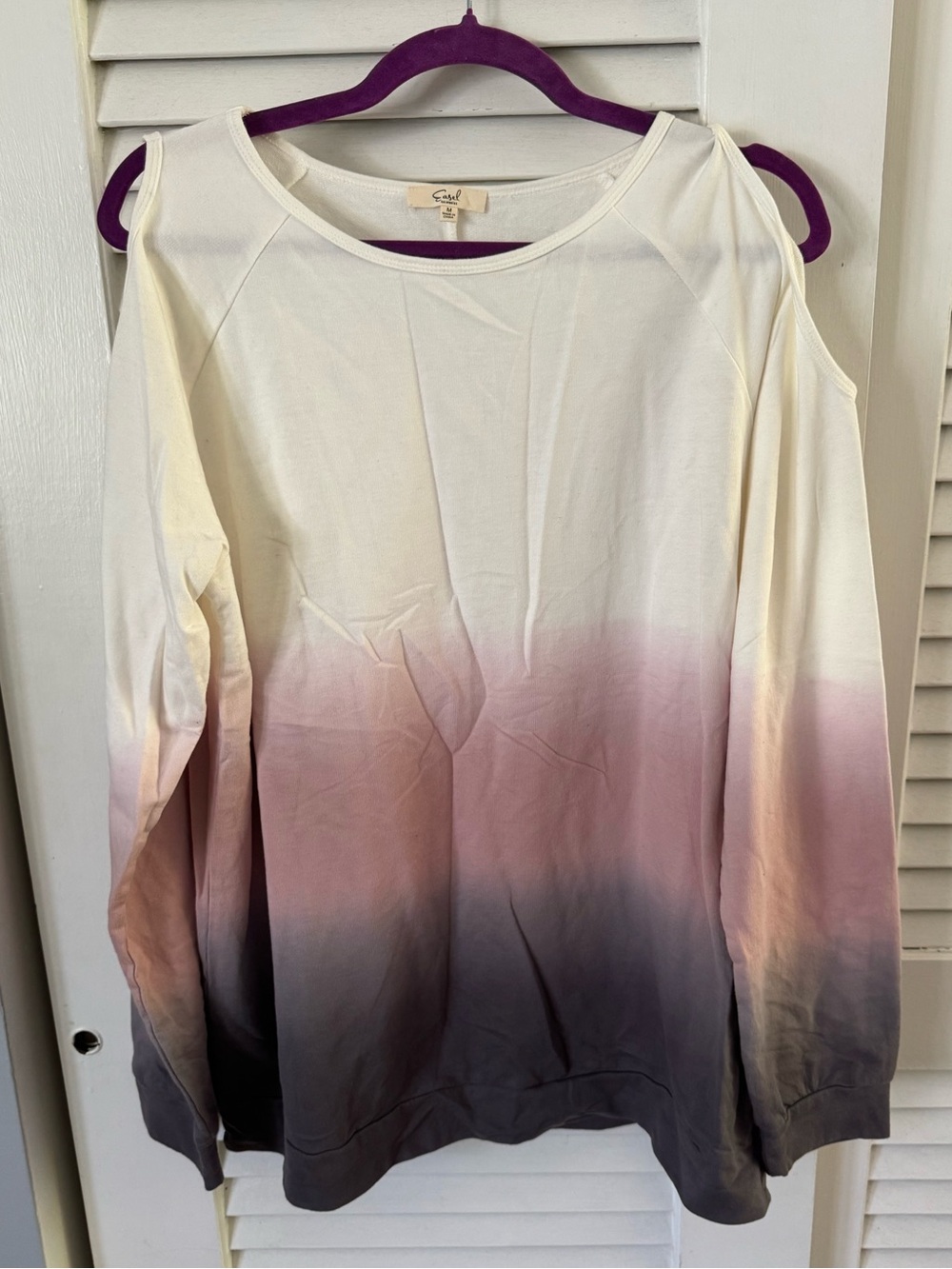 Easel Cold Shoulder Top